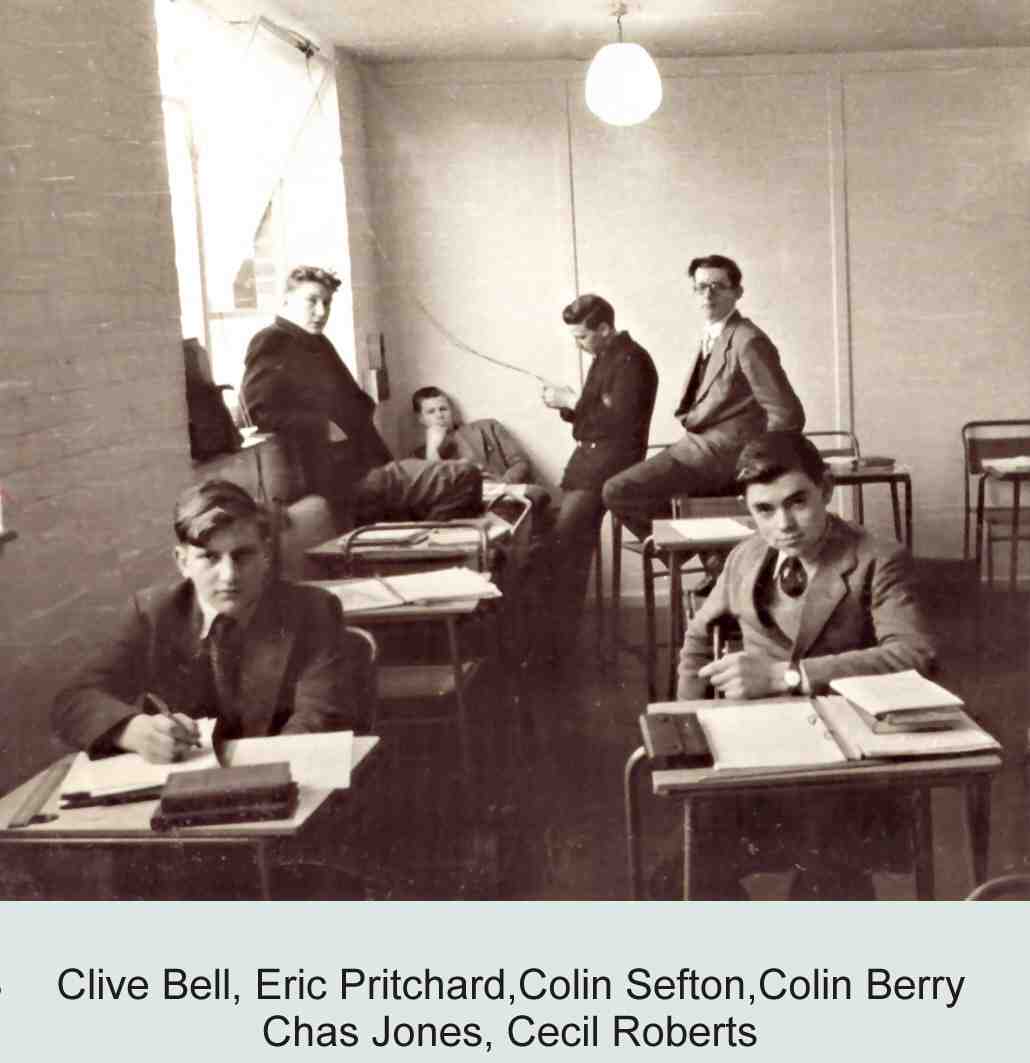 Classroom Circa 1957 From Chas Jones/Cecil Roberts 