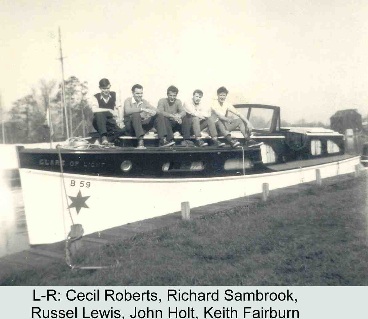 Das Boot Circa 1957 From Chas Jones/Cecil Roberts 