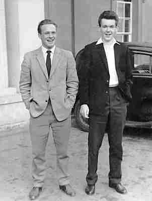Tony Davies & Clive Cheadle Park View 1961