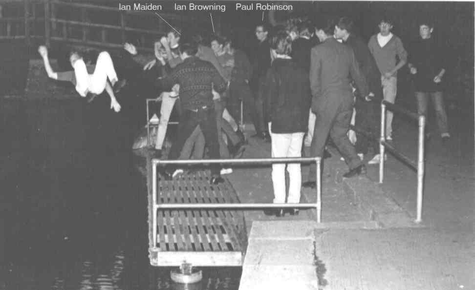 Pond In Winter Gardens