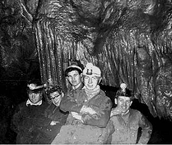 In Rods Pot.  Bas Spinks & me (Alan Robinson) on the left.