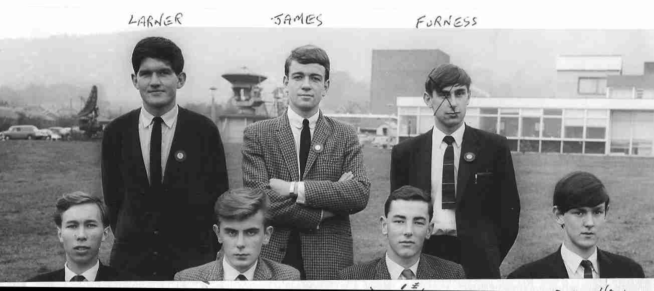 1964
Front L-R
K.Trafford, C.Turner,
P.Dupee, I.Warburton