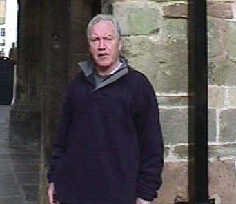 Colin Fisher at the Abbey Gateway 2001