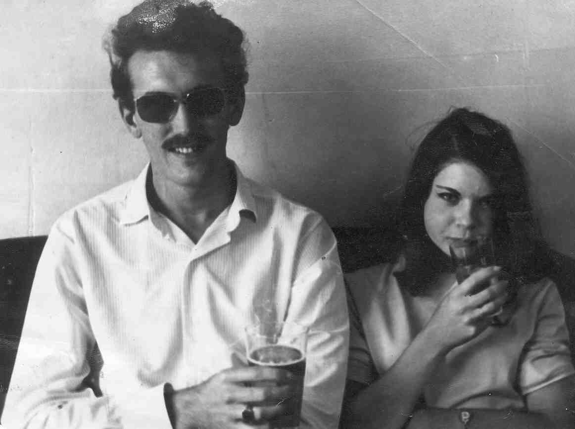 Ern (Alan) Broadbent (Conrad) with Ali' in the 60s