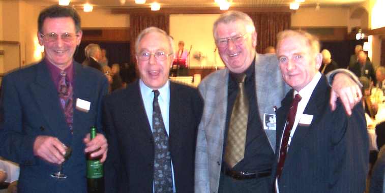 Taff Morgan, Norm Sheen, Ian Barnett,Brian Daniels (all '56)