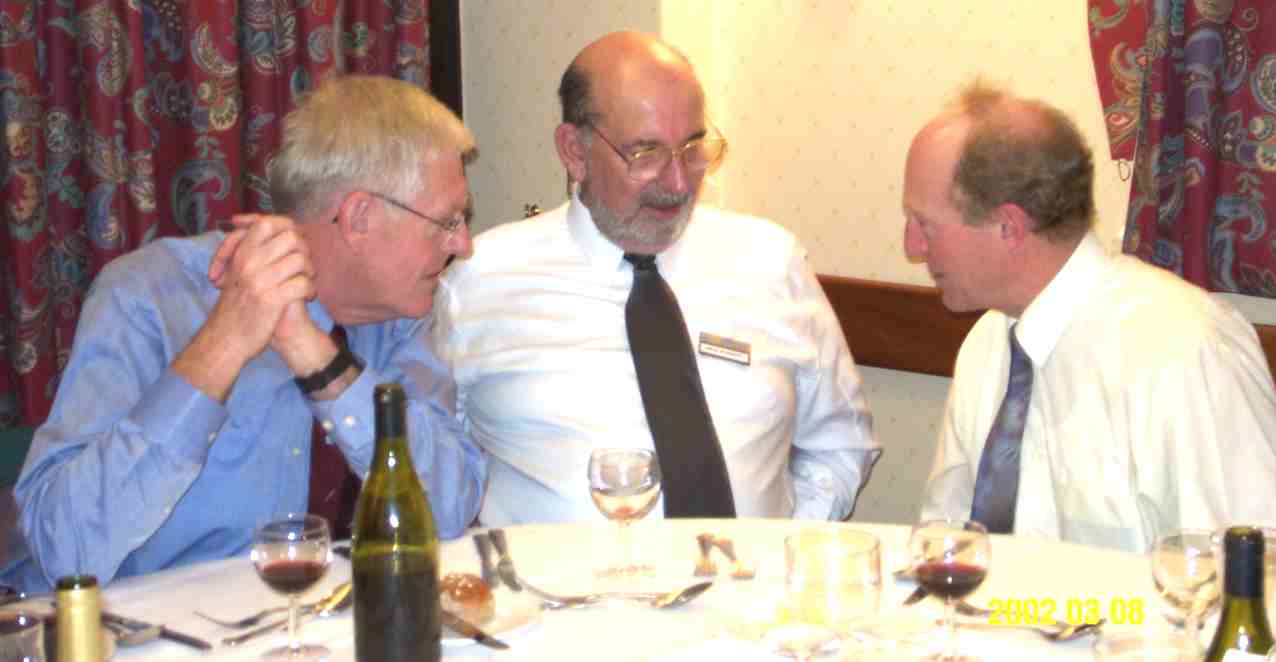Jim Colchester, John Burfitt, Phil Lee(all '56)